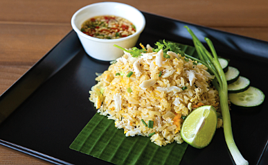 Fresh Crabmeat Fried Rice